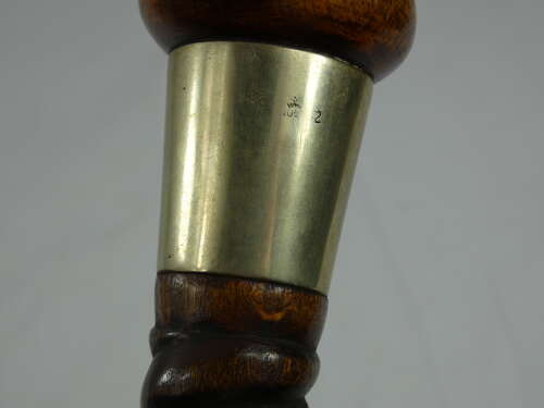 Antique 1900s Gentlemen's Concealed Dagger Walking Stick