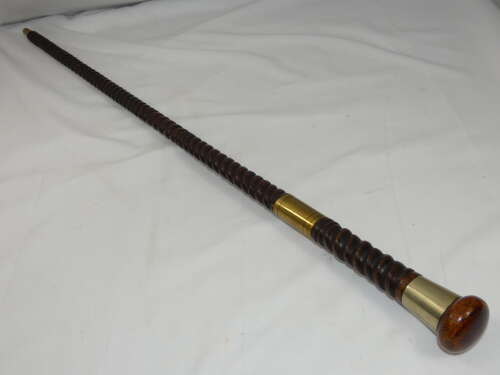 Antique 1900s Gentlemen's Concealed Dagger Walking Stick