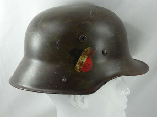 WW1 German M16 Hitler Youth DD Camo Helmet ( Reproduction )