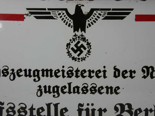 WW2 German Office RZM Wall Plaque