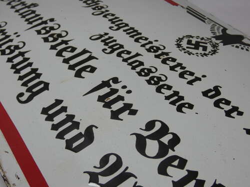 WW2 German Office RZM Wall Plaque