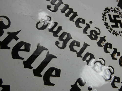 WW2 German Office RZM Wall Plaque