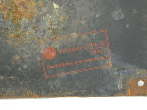 WW2 German NSDAP Dept Sign