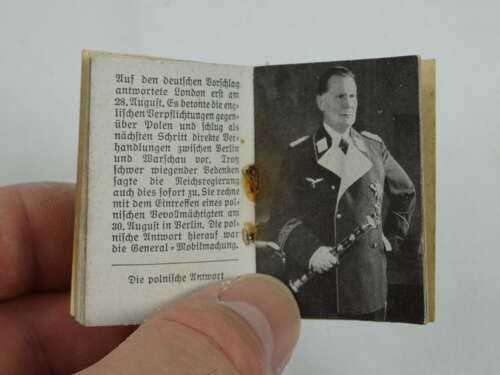 WW2 German Miniature Booklet