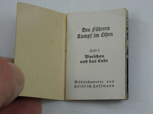 WW2 German Miniature Booklet
