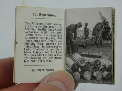 WW2 German Miniature Booklet