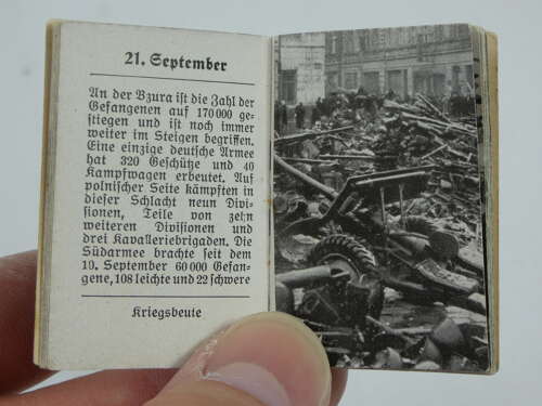 WW2 German Miniature Booklet