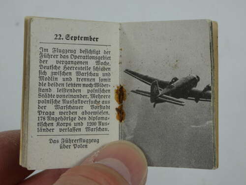 WW2 German Miniature Booklet