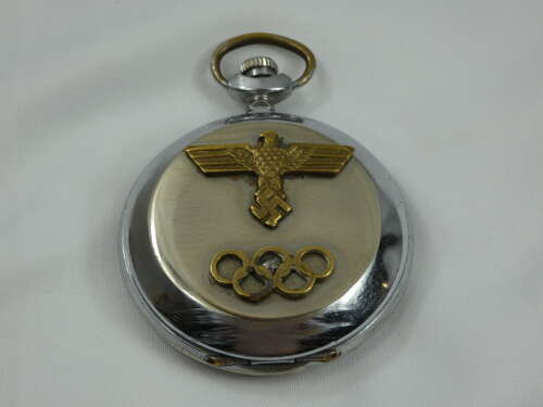 WW2 German 1936 Olympic Games Pocket Watch