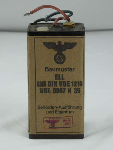 German Field Battery For Field Telephone