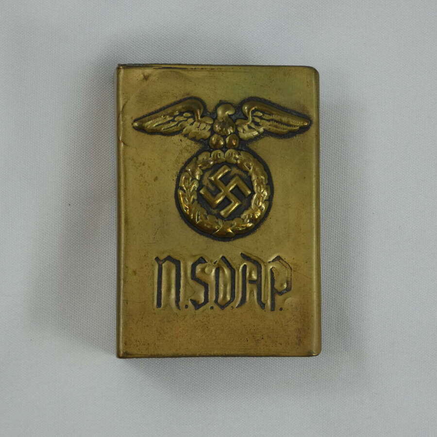 WW2 German NSDAP Match Box Cover
