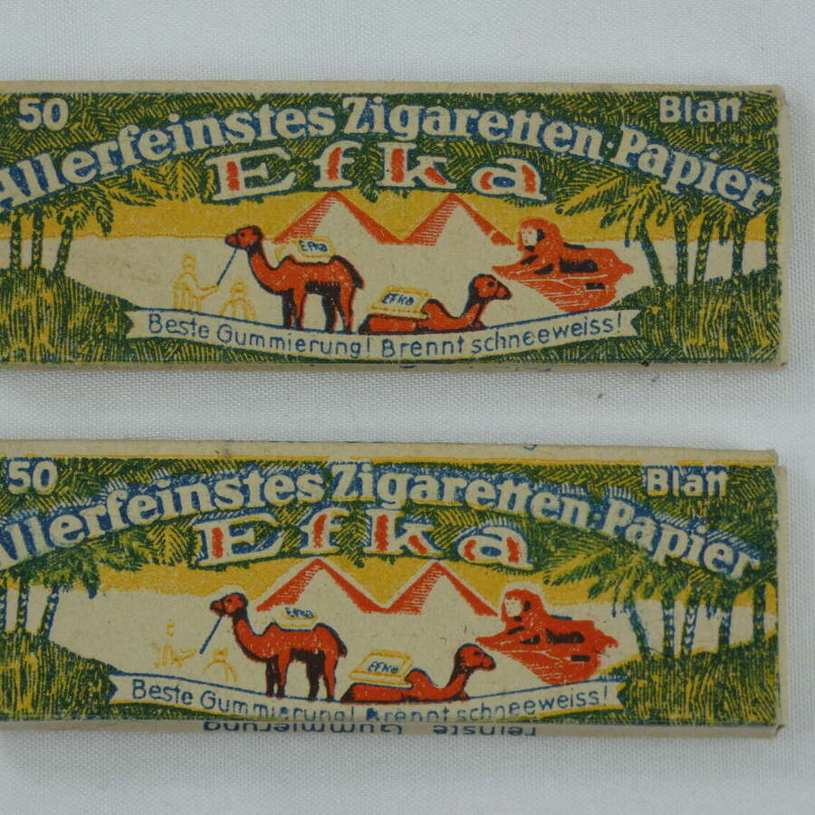 WW2 German Cigarette Papers x 2