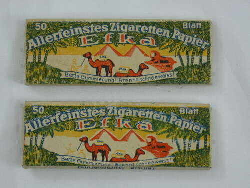 WW2 German Cigarette Papers x 2