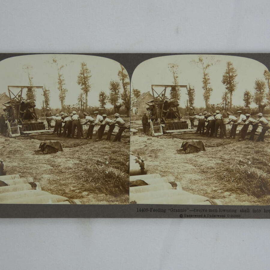 WW1 Stereograph Photo