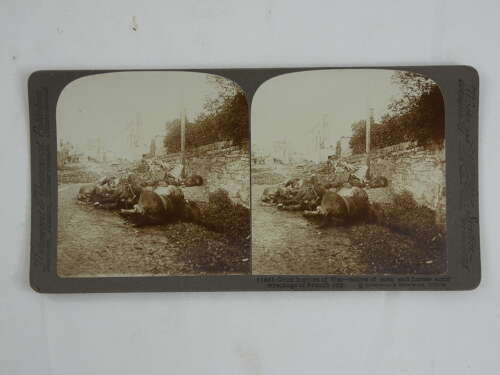 WW1 Stereograph Photo