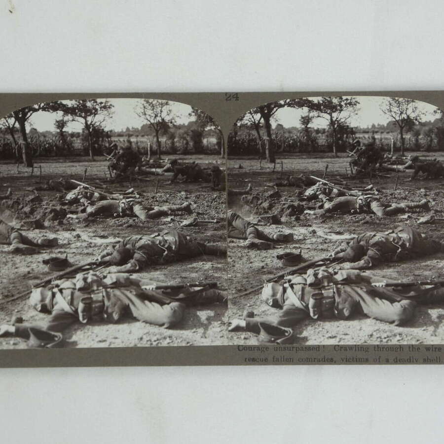 WW1 Stereograph Photo