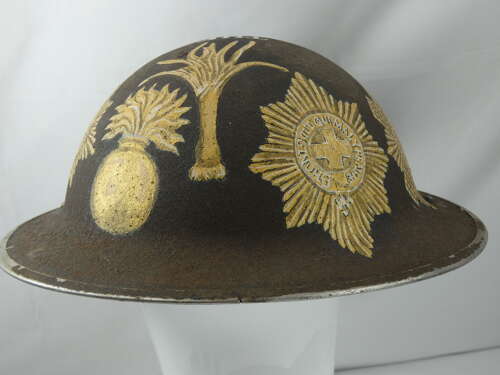WW2 British Helmet With Art Work